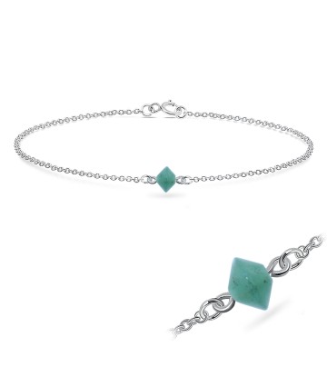 Aventurine Silver Bracelet BRS-422